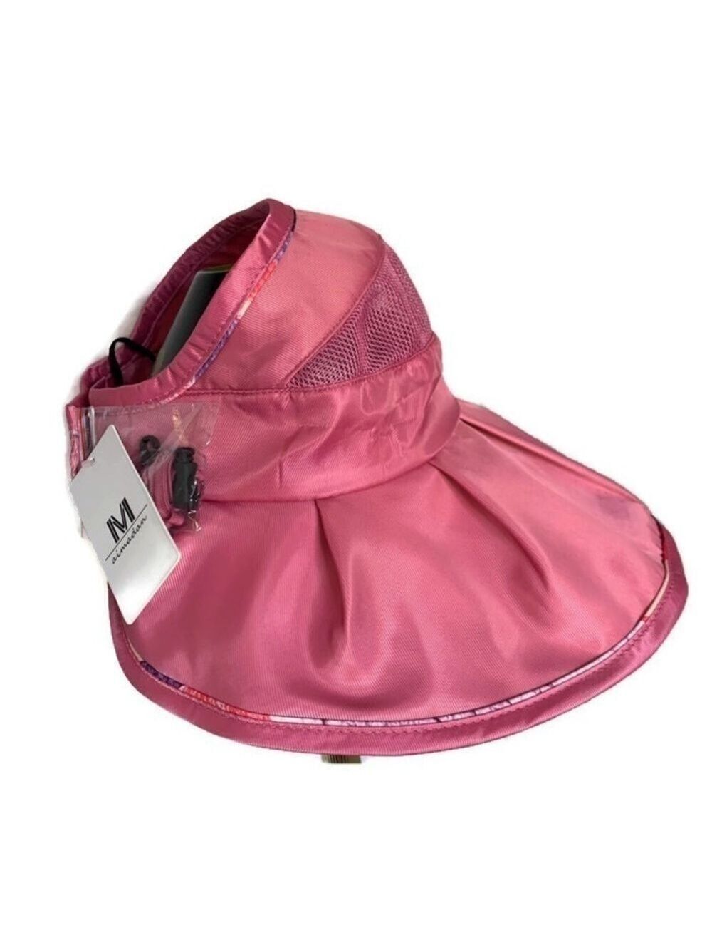 NEW-REVERSIBLE Foldable OpenTop WideBrim Visor Hat